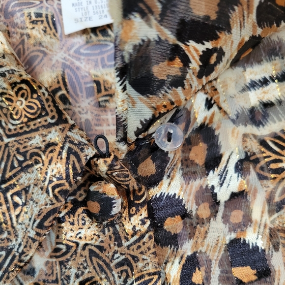 Animal print blouse - Picture 6 of 6